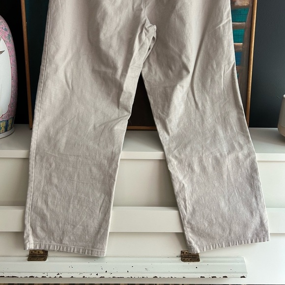 Ruby Rd. Cream Straight Leg Pants 12P - Picture 12 of 16